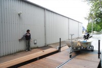 Boot stallen Woubrugge